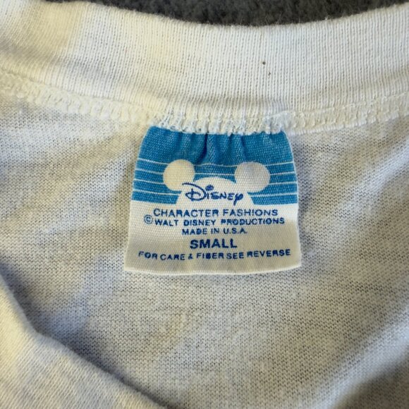 Vintage DISNEY Epcot Center Rainbow 1982 Figment Dragon T-Shirt Small USA Made - Picture 3 of 8